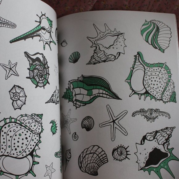 Inspired Nature Adult Coloring Book New 2015 - Picture 5 of 6